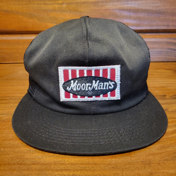 Vintage Moor-Mans Trucker Snap Back Hat - Picture 1 of 4